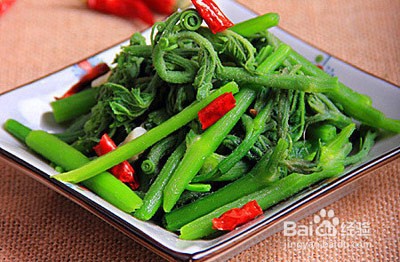 蒜香辣南瓜藤