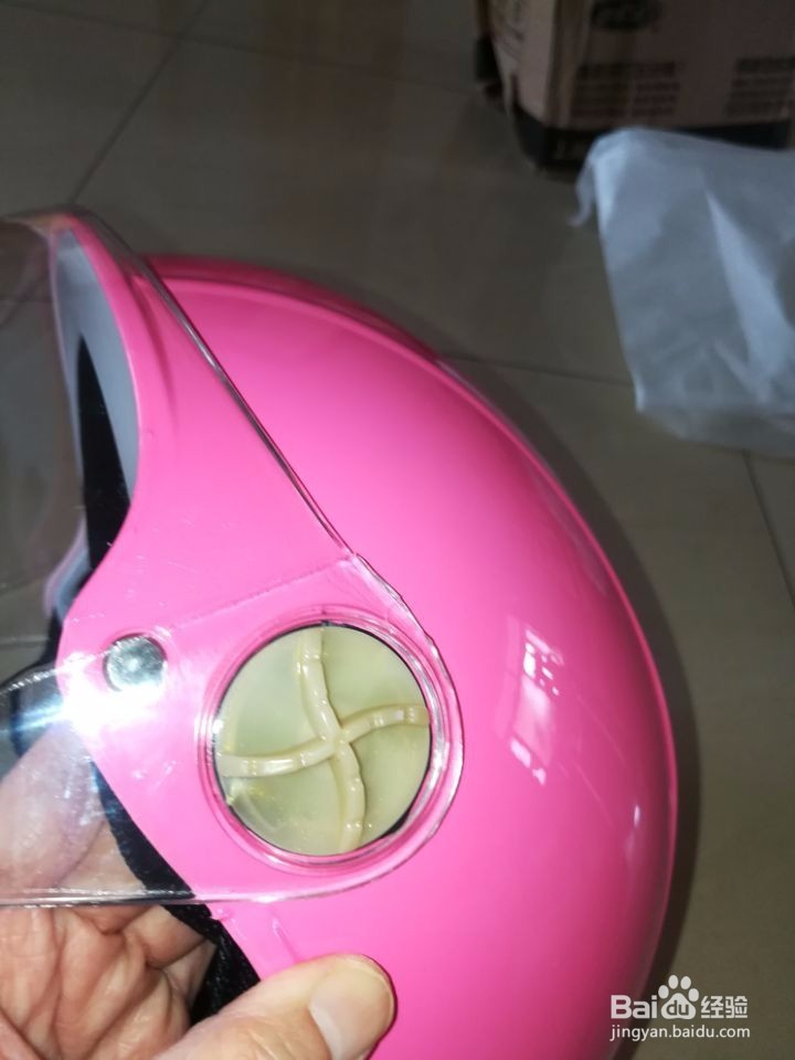 自己组装电动车帽子的过程