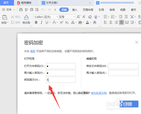 如何操作WPS文档加密解除