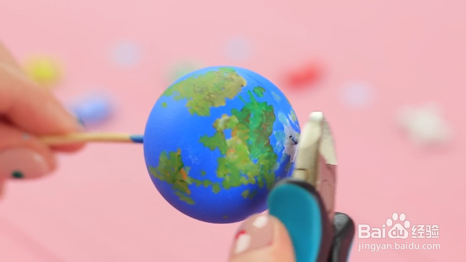 如何给芭比diy迷你的地球仪