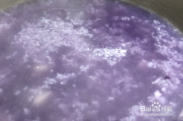 食谱：紫薯水果粥的具体做法