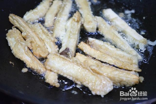 炸杏鲍菇的家常做法