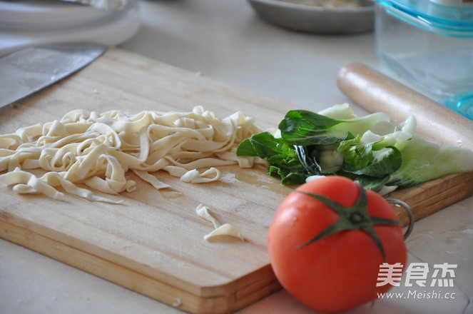 番茄鸡蛋 手擀面