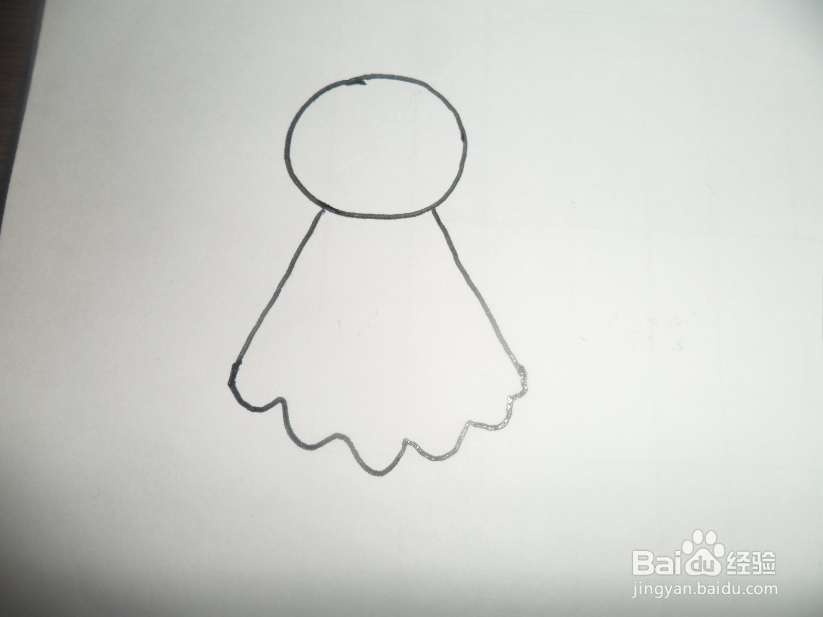 儿童简笔画：晴天娃娃