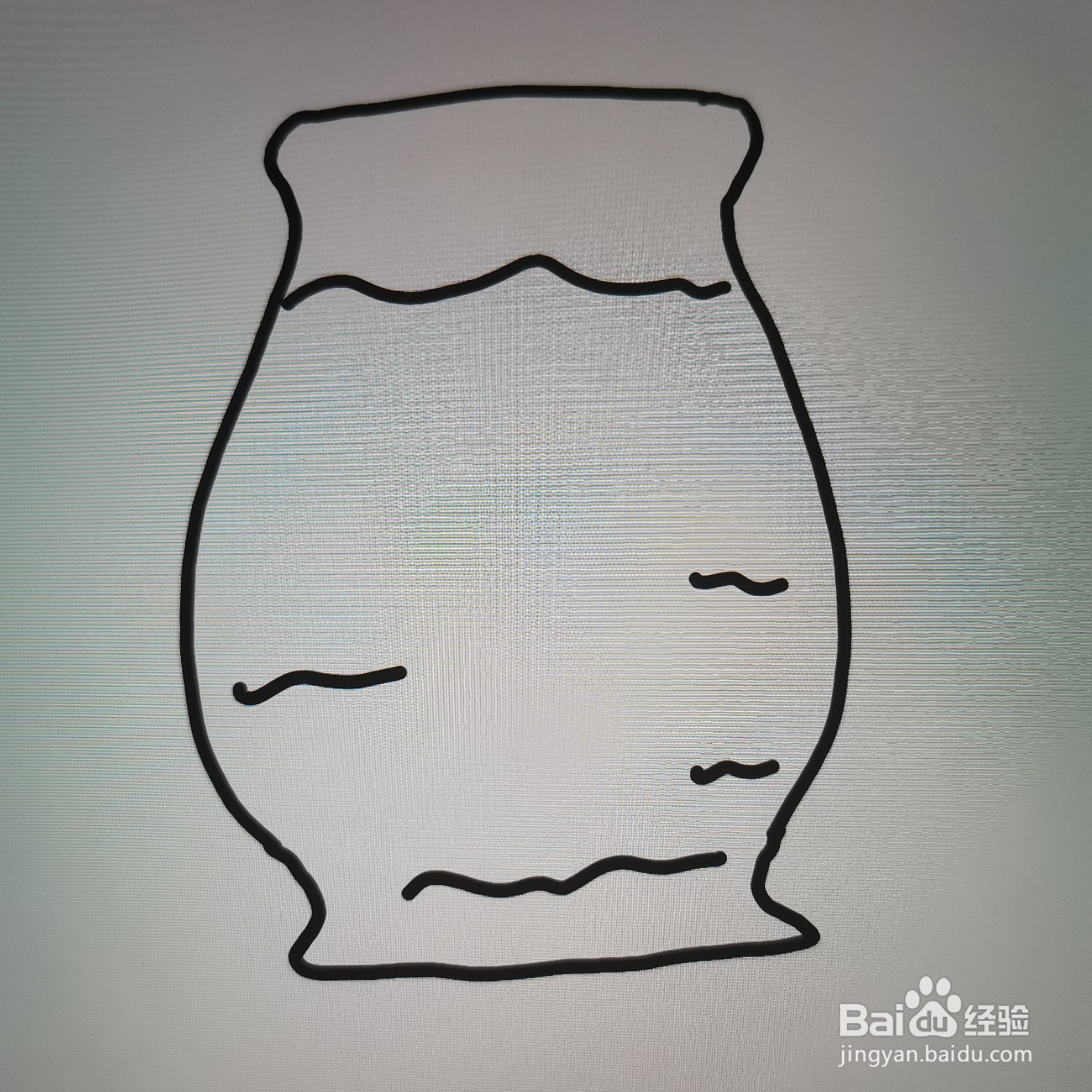 小鱼缸简笔画怎么画
