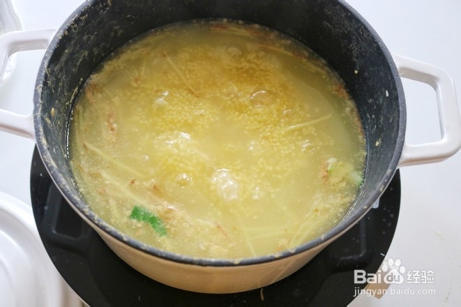 金汤小米粥怎么做