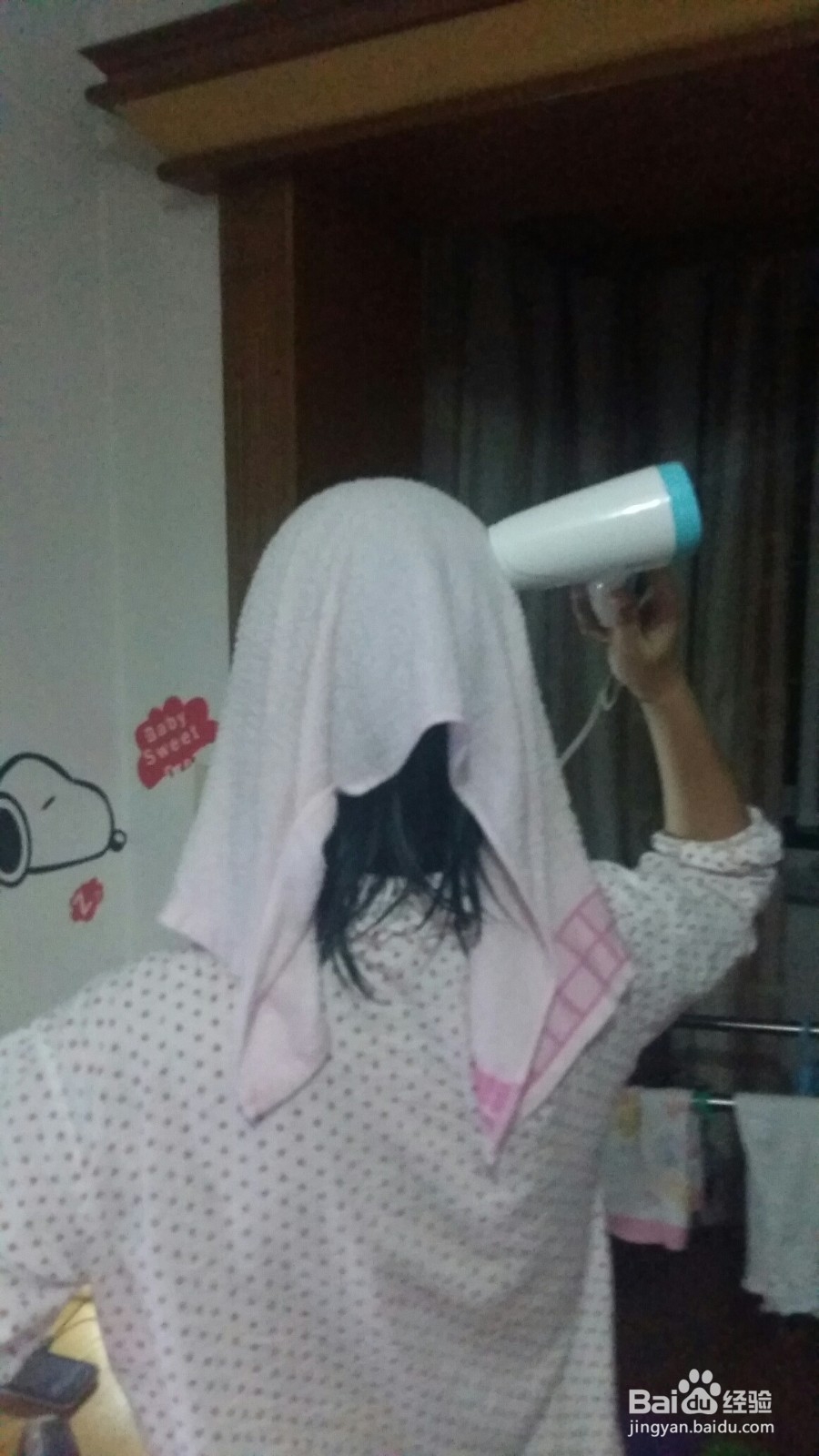 #真相验证 粉碎流言#快速吹干头发的方法