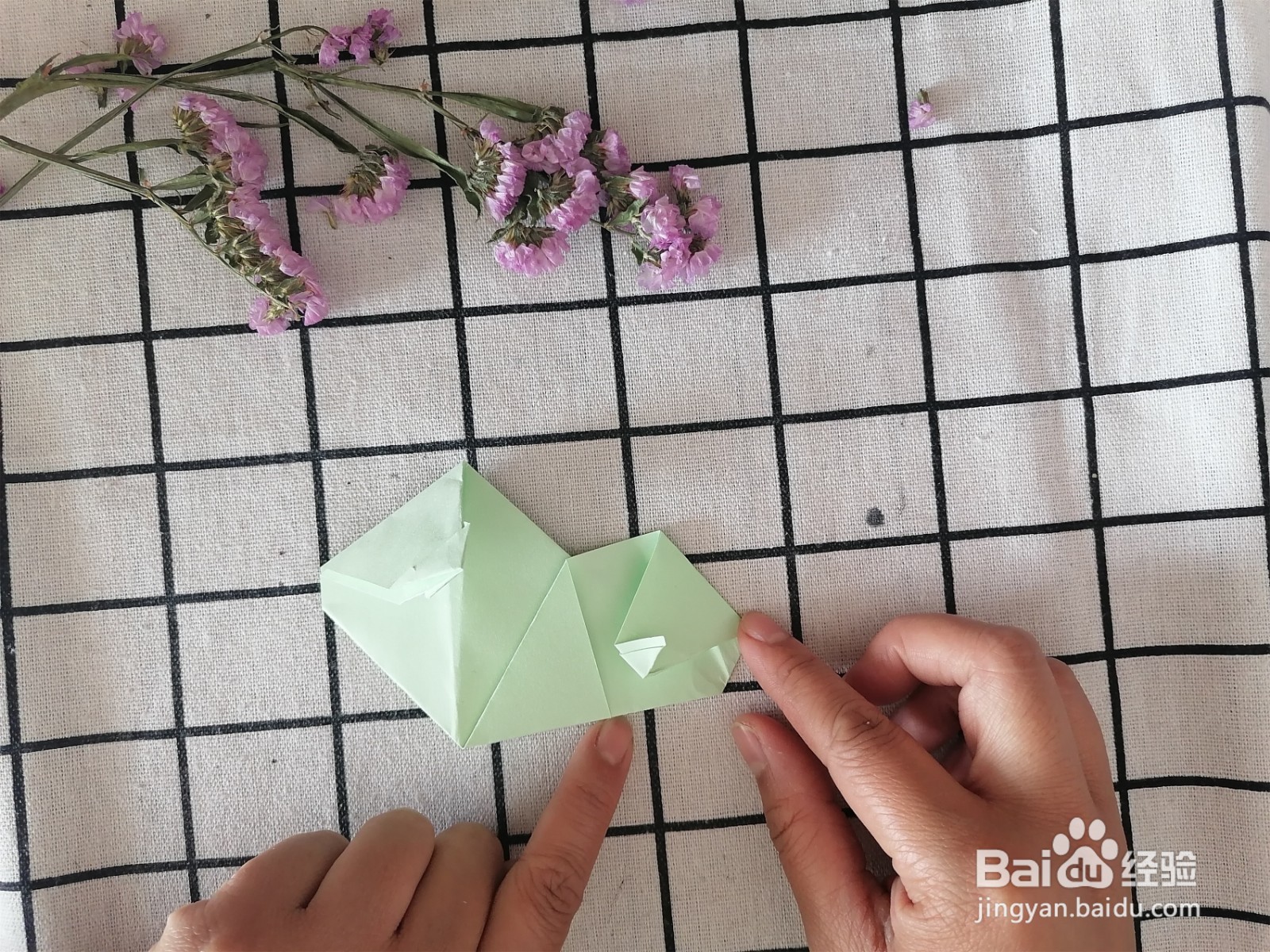 亲子熊折纸手工