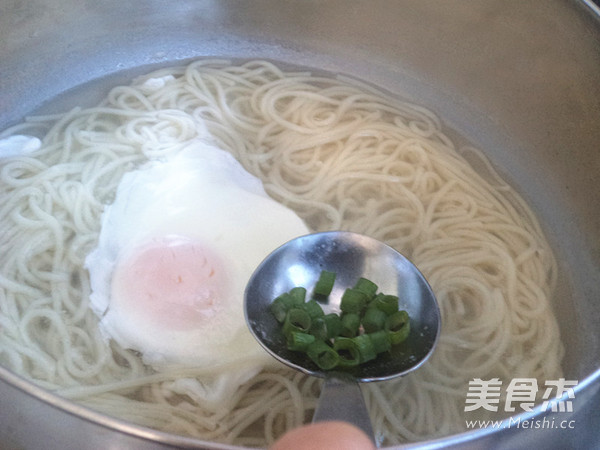 倒炝锅面汤的做法