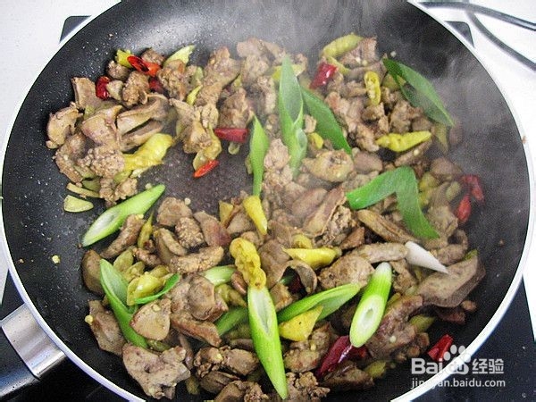 泡椒鸡肝的做法