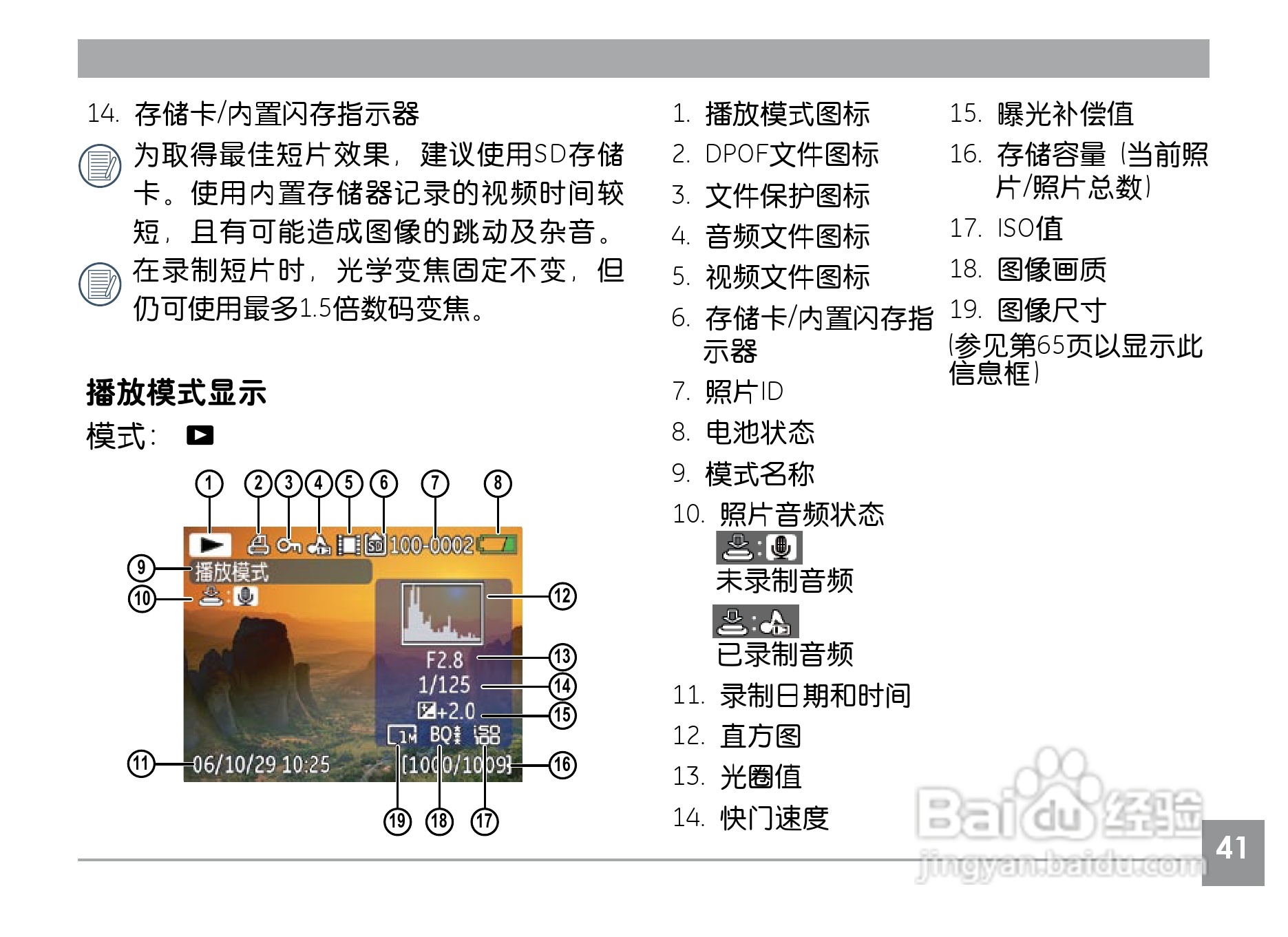 GE通用A830数码相机说明书:[5]