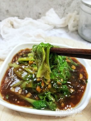 蒜香蚝油生菜的做法
