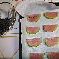 如何制作西瓜曲奇