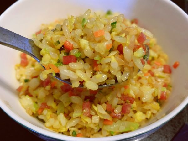 粒粒分明时蔬蛋炒饭
