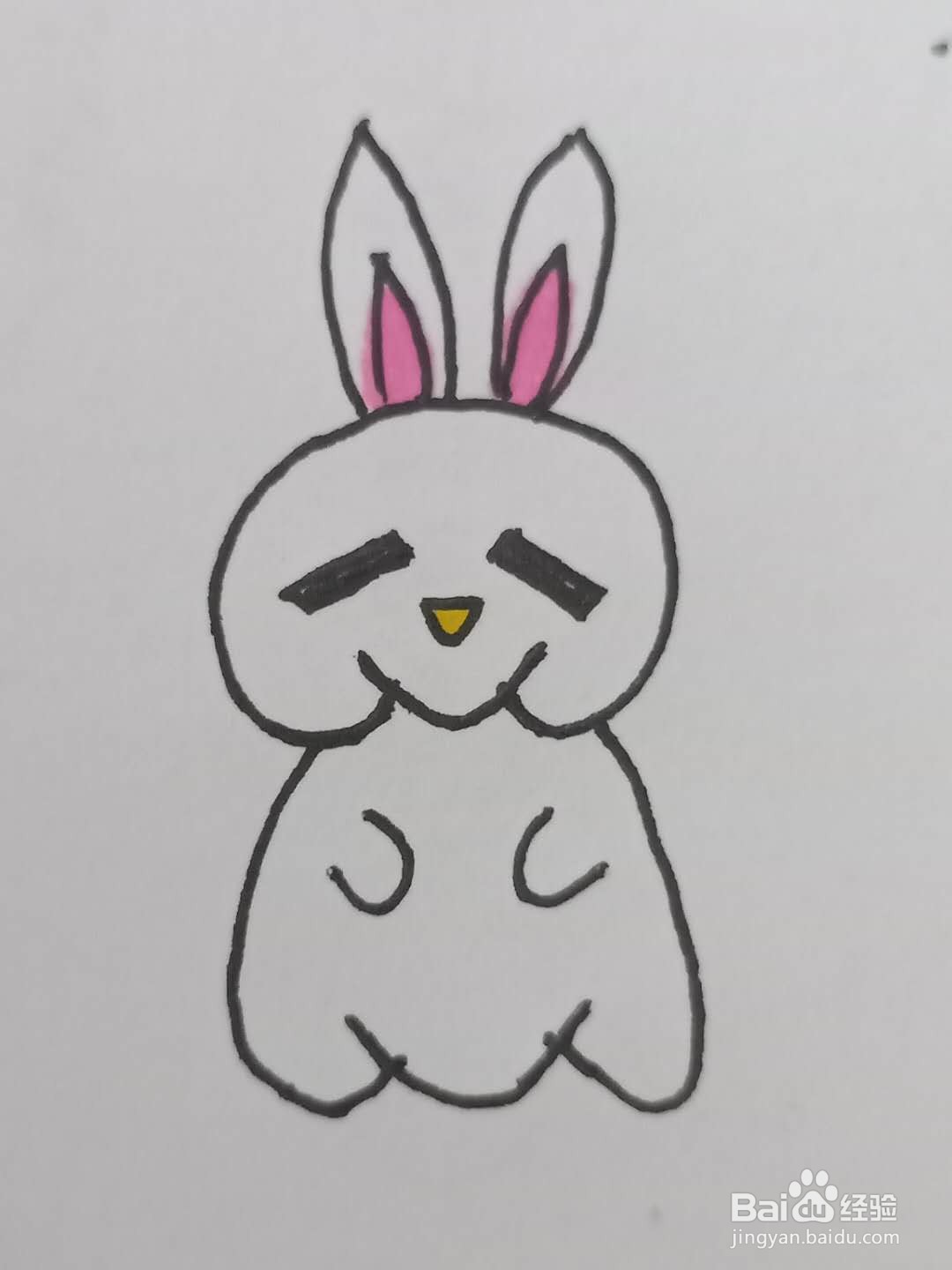 怎样画流氓兔？