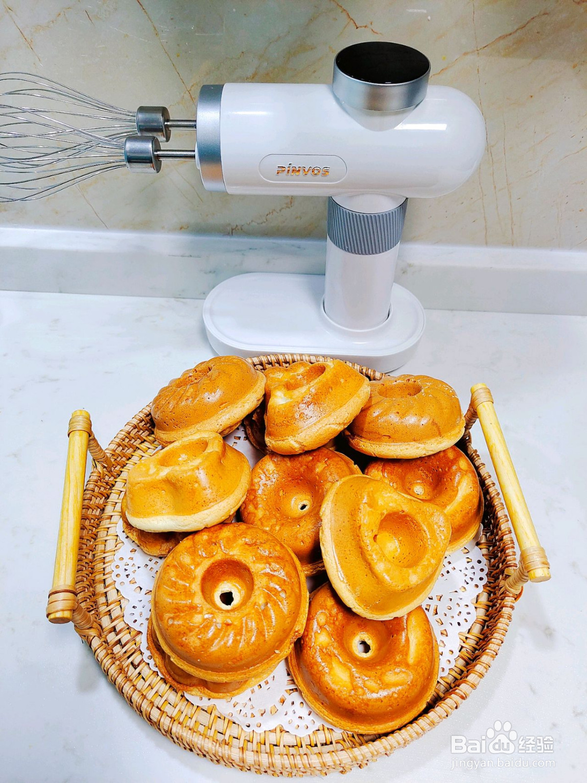 糯米小蛋糕的做法