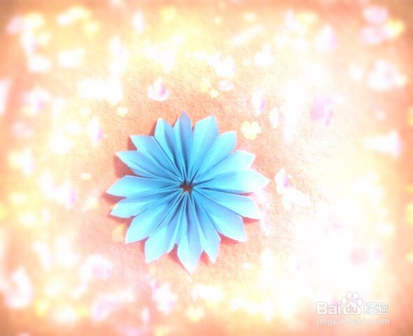 手工制作--简单纸花折纸