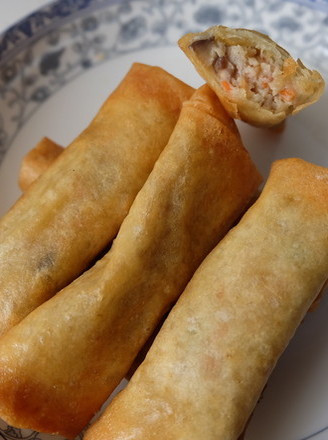洋葱鲜肉春卷