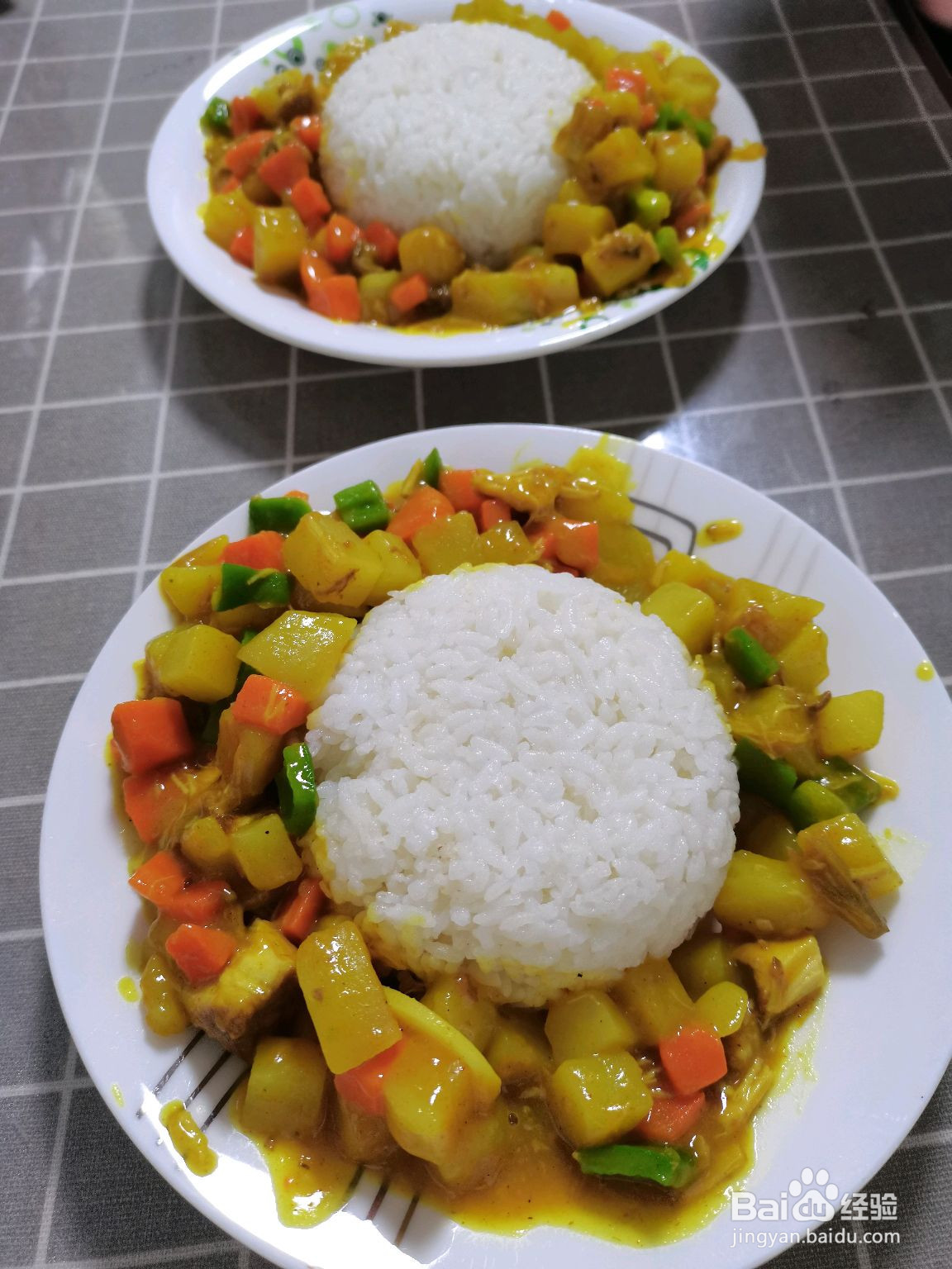 零厨艺咖喱土豆饭的做法