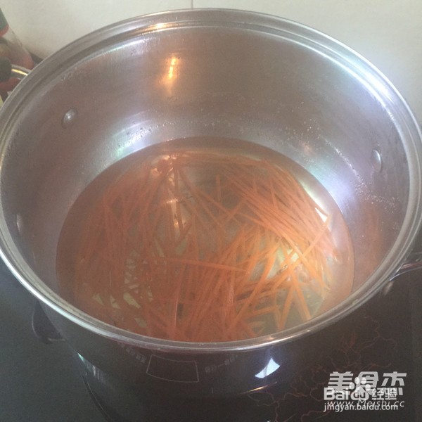 鸡蛋青菜炒面