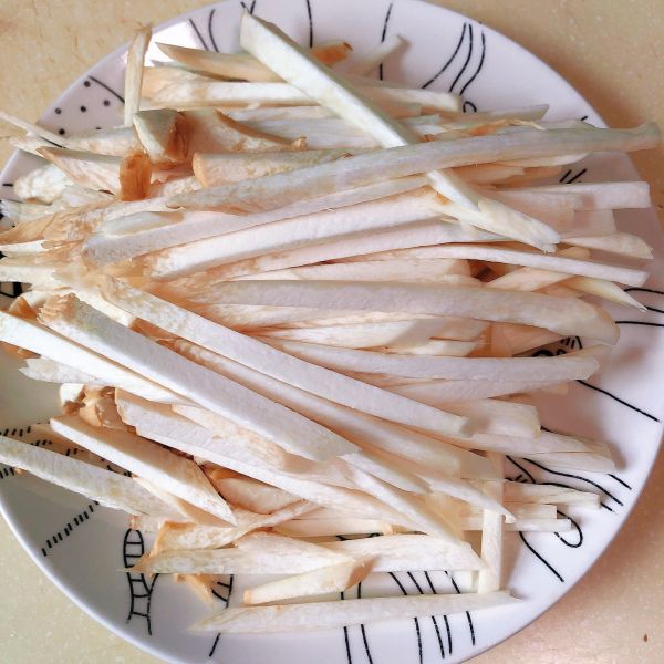 凉拌虾仁杏鲍菇