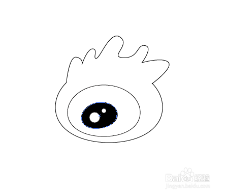 怎么使用ai软件绘制新浪网logo标志