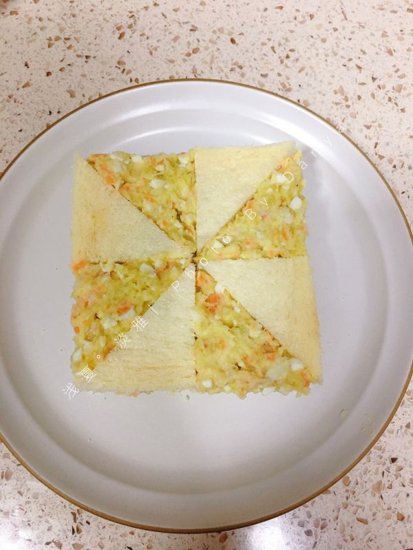 杂蔬土豆泥吐司