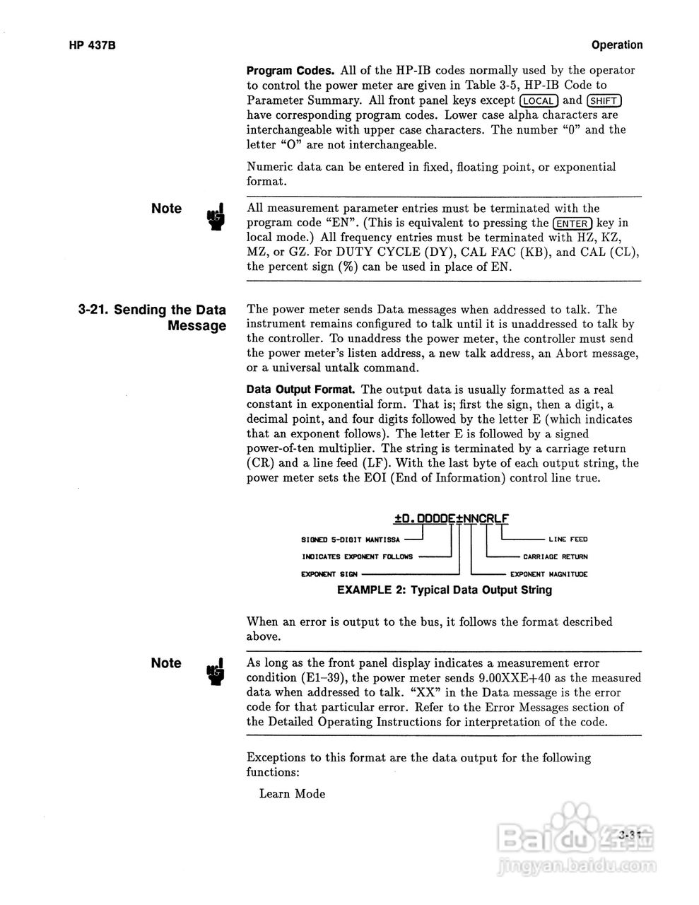 HP-437B功率计说明书:[7]