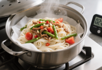 怎么制作蒸面条(焖面条)?