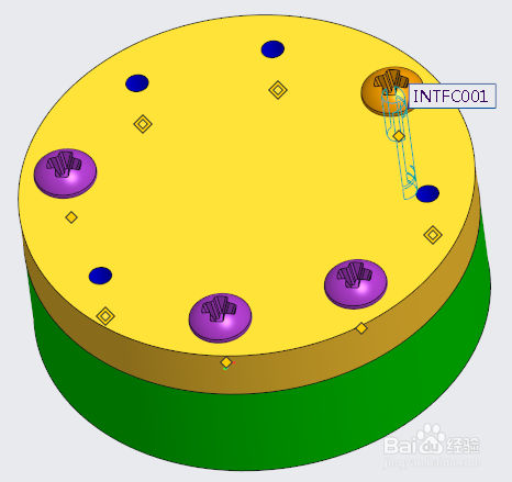 Creo元件界面的干涉检测