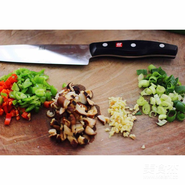 金玉窝窝头+虾酱小炒