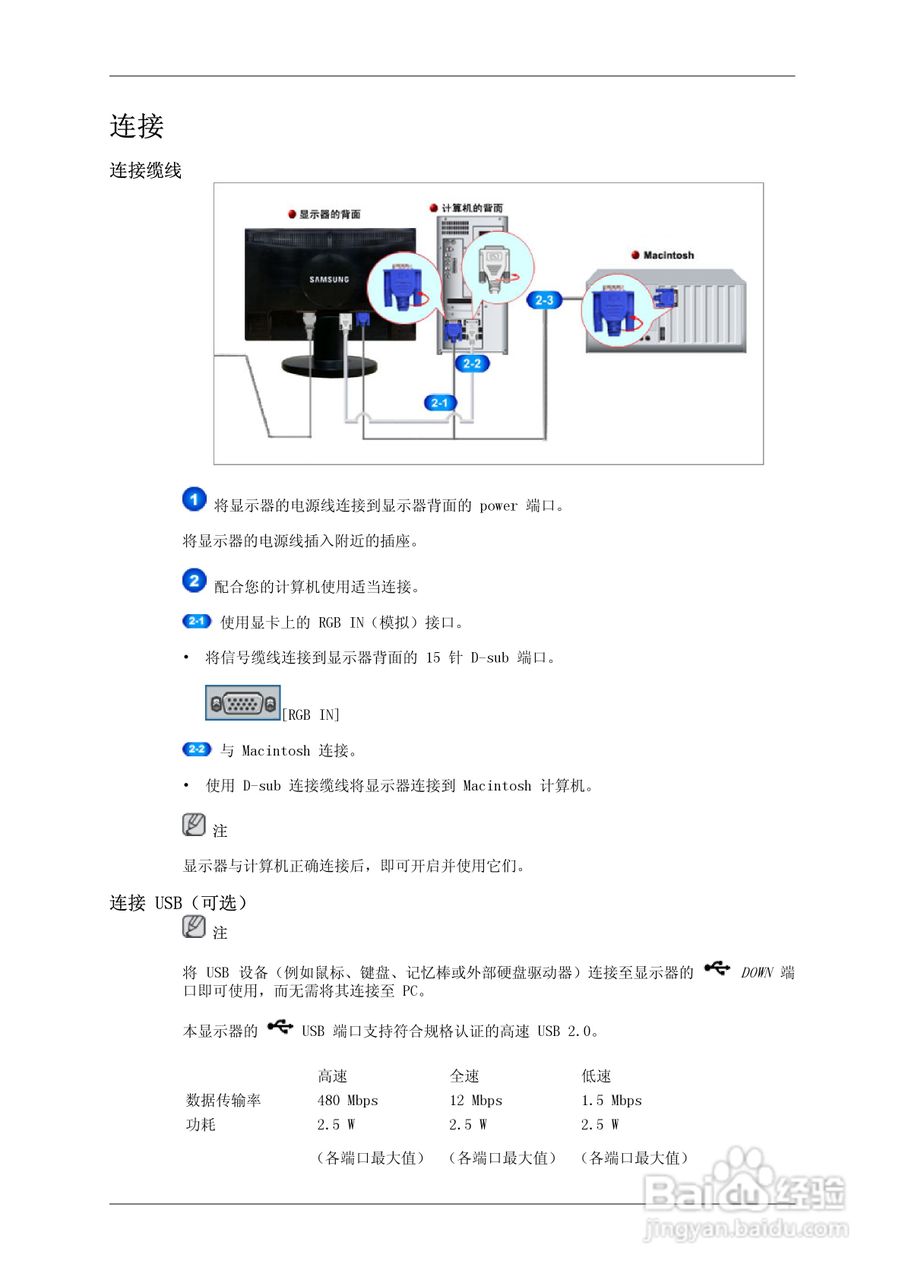 三星2343NW液晶显示器使用说明书:[2]