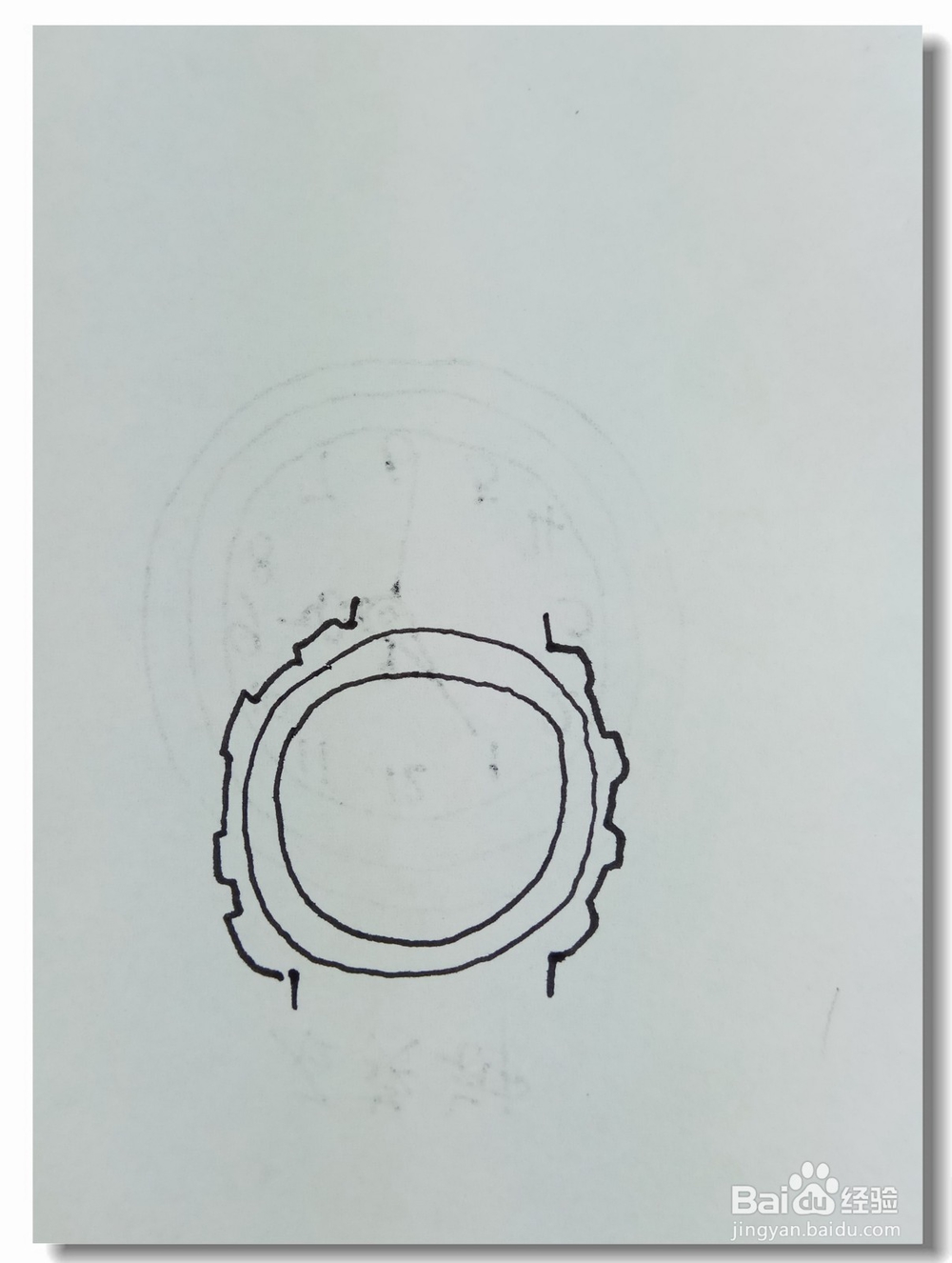 怎样画简笔画”电子手表
