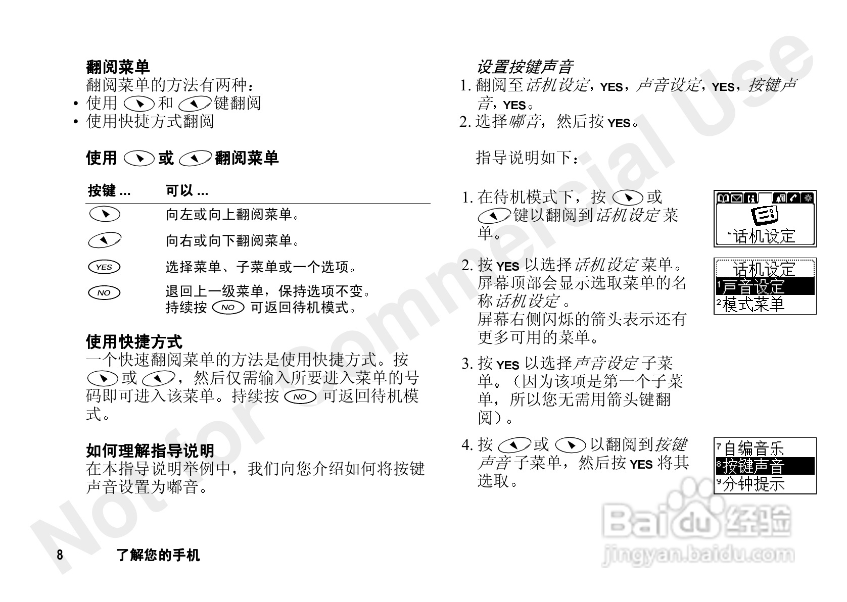 爱立信A3618sc手机使用说明书:[1]
