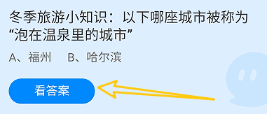 以下哪座城市被称为“泡在温泉里的城市”