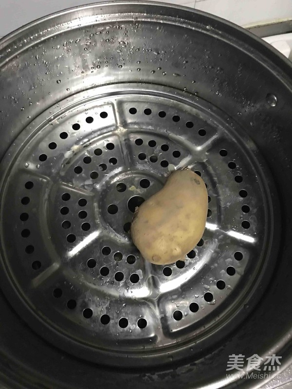 排骨咸沙拉土豆泥
