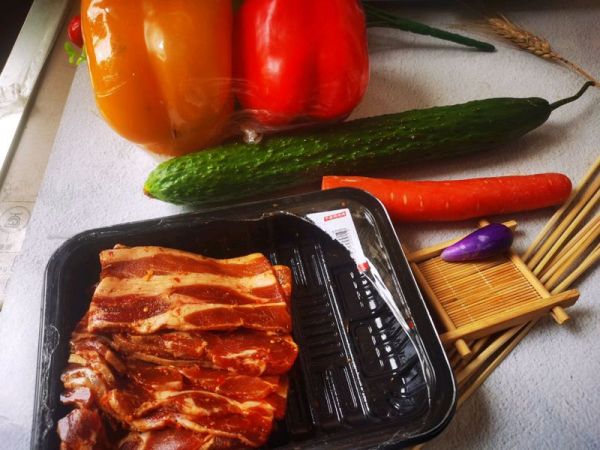 韩式鲜蔬烤肉串