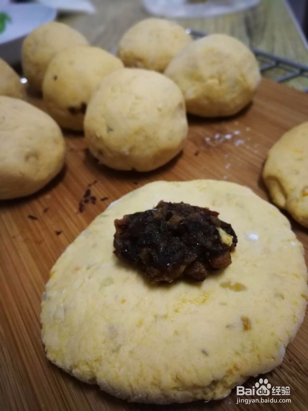 烤箱版无油红薯饼