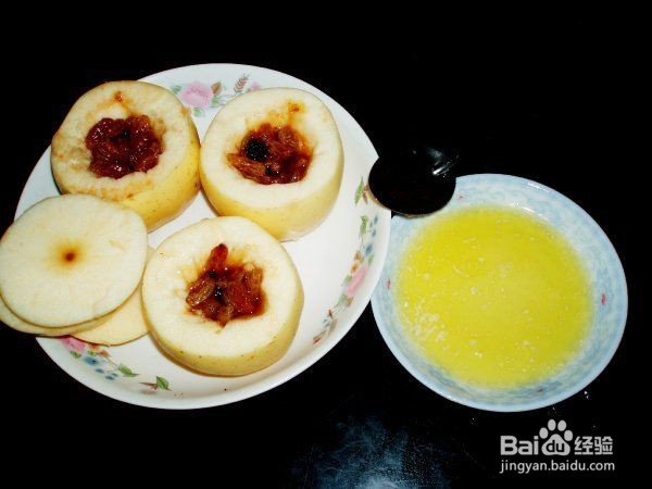 烧烤烤苹果的做法