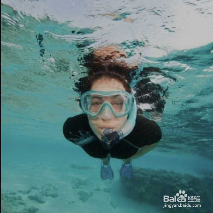 拍水下婚纱照怎么睁眼