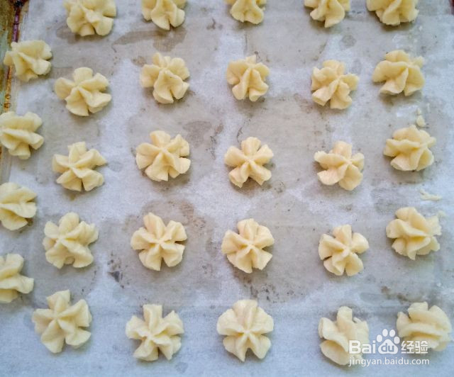 椰香曲奇饼干的做法