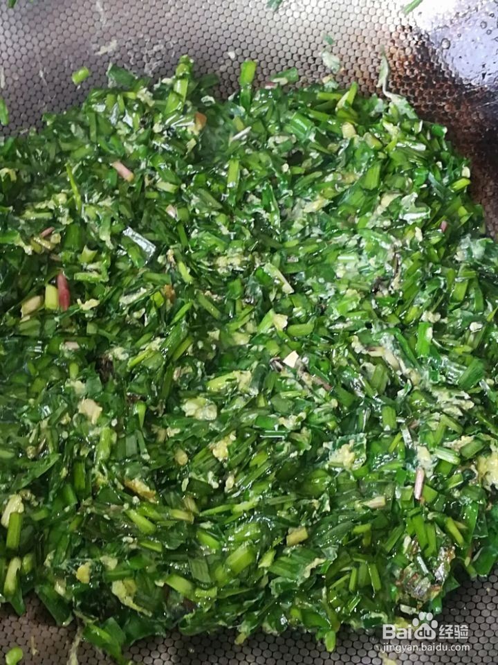 韭菜炒鸡蛋的具体做法