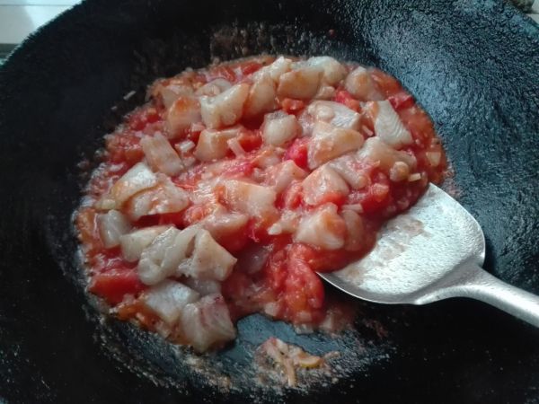 龙利鱼番茄豆腐#非常规创意吃鱼法#