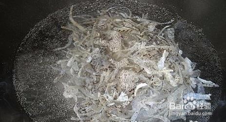 凉拌鱼皮的做法