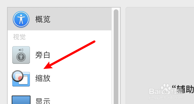 苹果电脑mac怎么设置缩放样式为画中画效果？
