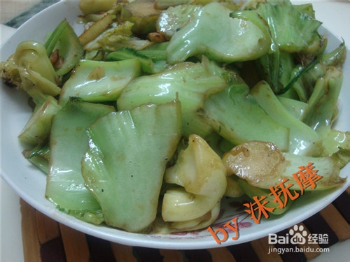 清热解毒爽口菜——蒜蓉炒水东芥