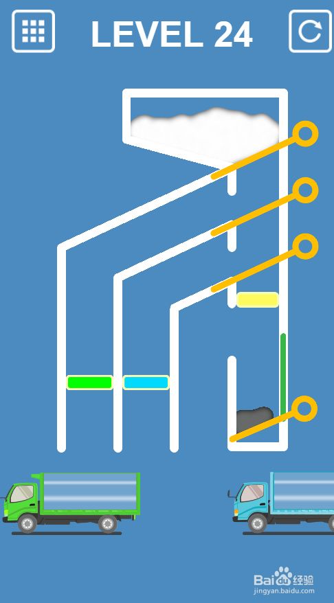 Colored Water Trucks的LEVEL 24如何通关