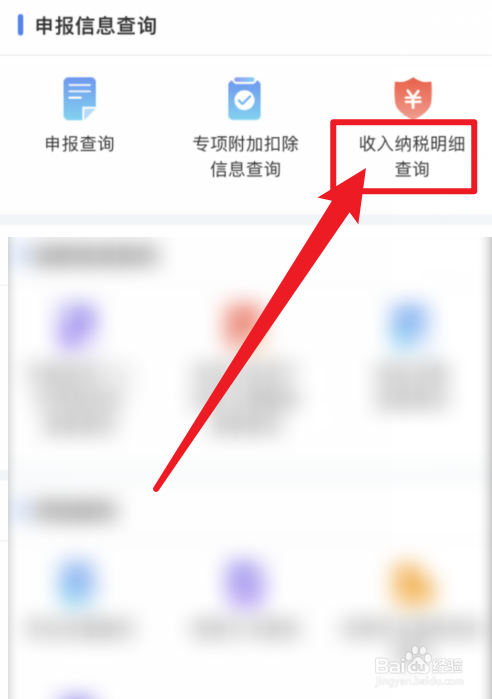 个人所得税APP收入纳税明细在哪里查？