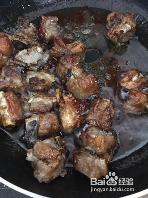 山楂排骨制作过程