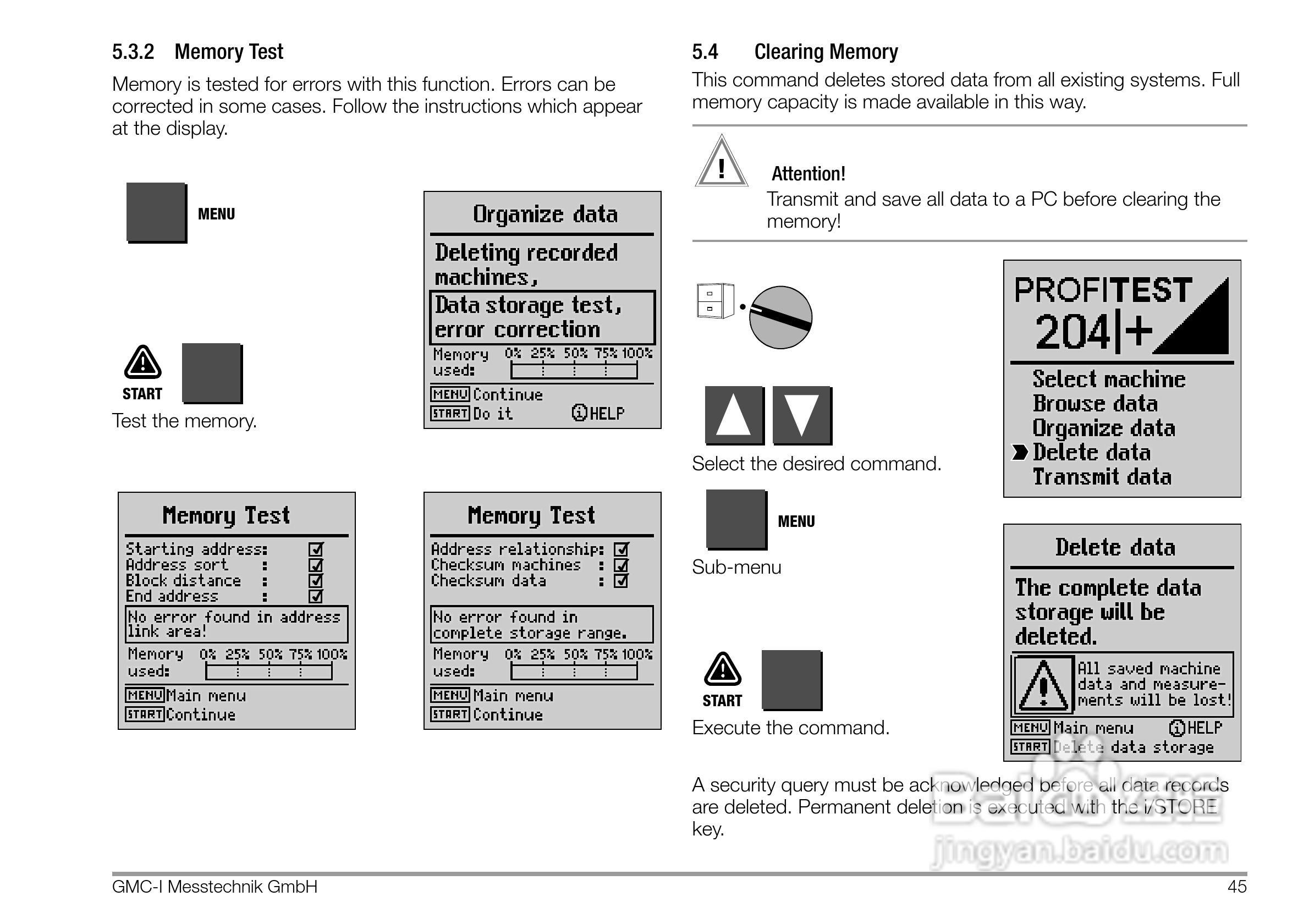 PROFITEST 204安规测试仪使用说明书:[5]
